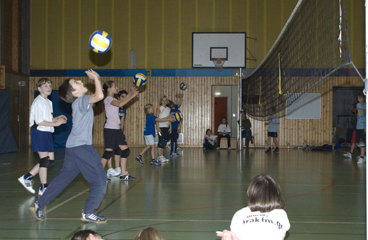 Sören Wittiber (hinten) und Jacob Fuhrmann in vollster Konzentration